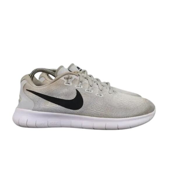 Nike Shoes Womens 8 Athletic Sneakers Free RN Trainer Running Active Casual Grey - Picture 1 of 12